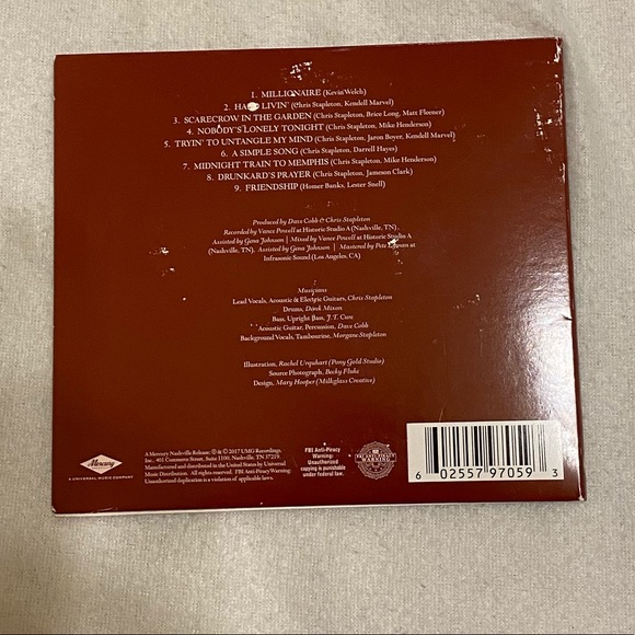 chris stapleton cd - Picture 2 of 3